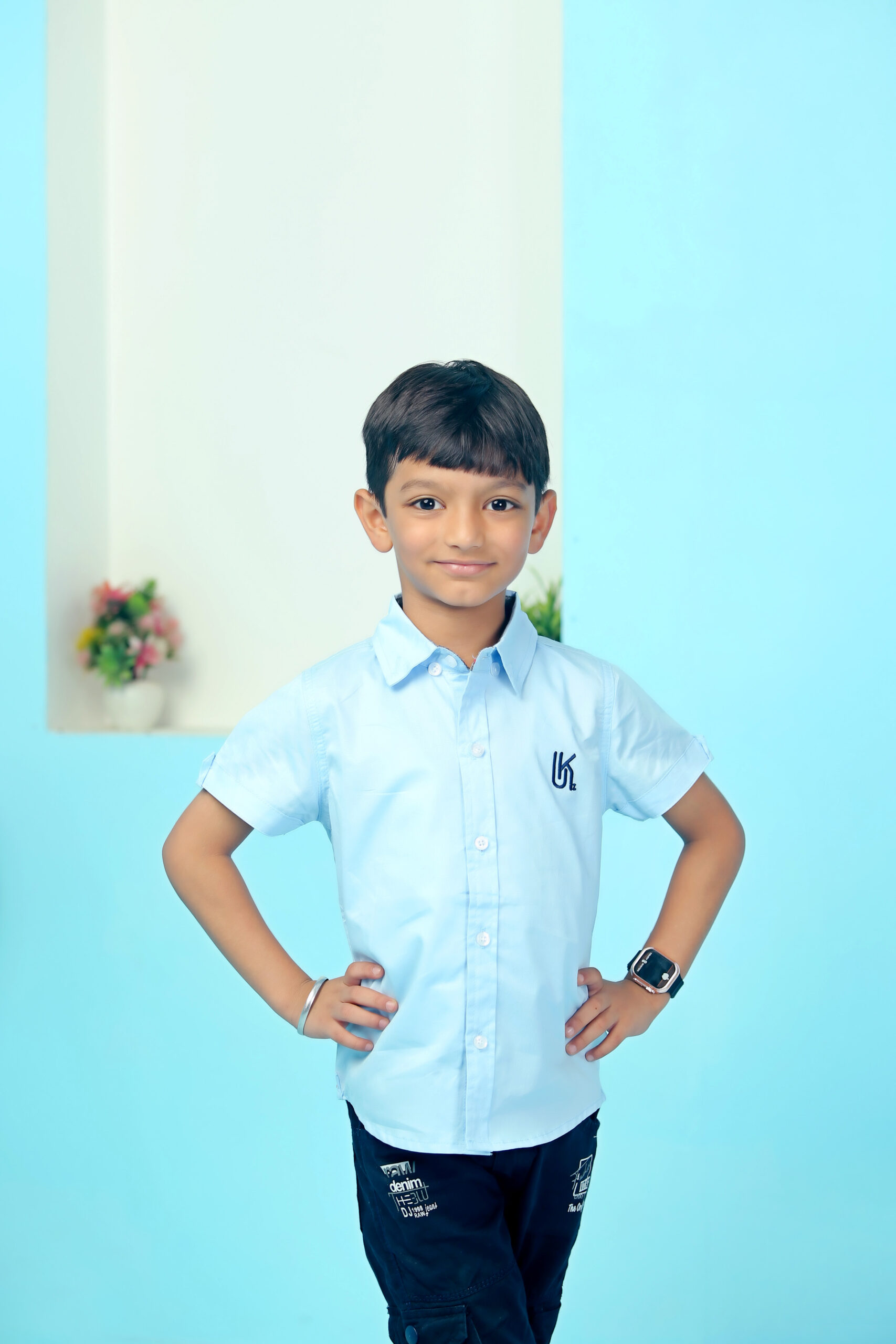 Plain Shirt Sky Blue